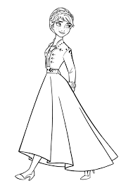 84 Disegni Da Colorare Di Frozen 1 E 2 Disegni Da Colorare Illustrazione Principessa Principesse