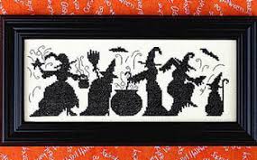 Free designs, contests, stitcher gallery, and newsletter sign up. Bobbie G Designs Halloween Season Of The Witches Cross Stitch Pattern 123stitch