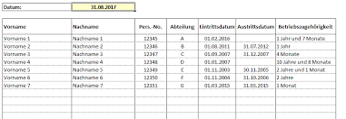 In der urlaubsplaner vorlage sind bereits zwei beispiele hinterlegt. Excel Urlaubsplan Hanseatic Business School