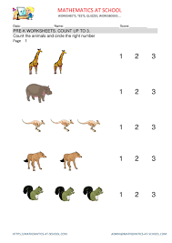 Pre K Math Worksheets Size Pre Kindergarten Math Worksheets Counting Count Animals Free Printable Pdf Page 1 Pre K Math Worksheets Counting Count A