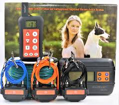 While most electric fences are pricey and packed with options, the justpet wireless dog fence hits pretty low on price while still maintaining a hefty list of features that are more than enough for most dog owners. Amazon Com Koolkani Remote Dog Training Shock Collar Underground In Ground Electronic Dog Containment Fence System Combo Three Dog System Koolkani Pet Supplies