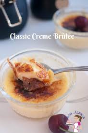 Easy classic crème brûlée hits the spot with a rich, thick vanilla custard and caramelized sugar topping. Classic Creme Brulee No Fail Recipe Veena Azmanov