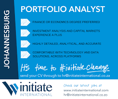 Great Job Opportunity For A Portfolio Analyst In Johannesburg Southafrica Finance Financejobs Finance Jobs Marketing Jobs Investment Analysis