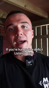 Managing Hunger While in a Calorie Deficit