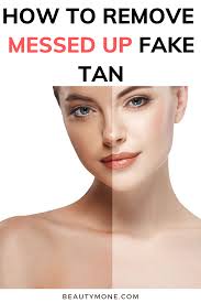 How To Remove Messed Up Fake Tan Fake Tan Fake Tan Remover How To Remove
