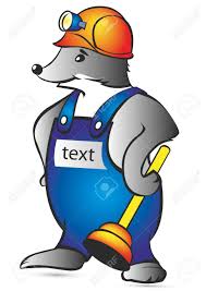 Cartoon Character Mole Auf Weissem Hintergrund Vector Illustration Der Amusanten Mol Woker Isoliert Lizenzfrei Nutzbare Vektorgrafiken Clip Arts Illustrationen Image 18610180