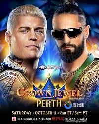 At #CrownJewel, The World Heavyweight Champion Seth Rollins of the Vision  Will go 1