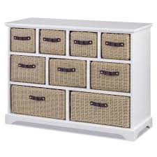 Shop for 9 drawer filing cabinet online at target. Tetbury Large White Unit With 9 Wipe Clean Baskets