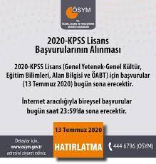 2018 kpss başvuruları ne zaman yapılıyor? Kpss Basvurulari 13 Temmuz Da Bitti 2020 Kpss Basvurusu Nasil Yapilir Sinav Ucreti Odeme Nasil Ve Nereye Yapilir Egitim Haberleri