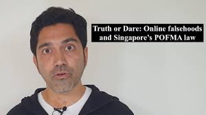 Shanmugam had a successful practice and was consistently recognised in various international publications as one of the top litigation, arbitration and insolvency counsel in asia. Truth Or Dare A Video About Online Falsehoods And Singapore S Pofma Law Musings From Singapore
