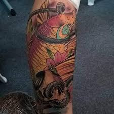 Contact flor de loto tatoos on messenger. Tatuajes De Pez Koi Hombres Mujeres Significado