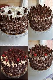 Recette De La Foret Noire Inratable Gateau Et Cuisine Rachida En 2020 Foret Noire Alimentation Fondue Au Chocolat