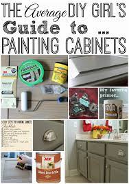 I recommend always buying the best primer your budget allows, as this plays an important factor in how durable your paint will be. The Average Diy Girl S Guide To Painting Cabinets