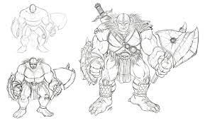 Learn To Draw And Paint An Ogre Concept In Manga Studio 5 / Clip Studio  Paint - Ram Studios Comics