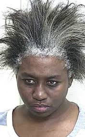 Why not bring back that shine and. Mugshot Of A Woman With Crazy Hair Funny Outrageous Bizarre Police Booking Mugshots In Pictures News