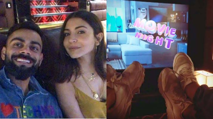 Image result for kohli watching movie with girl