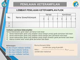 Mengingat sebentar lagi memasuki tahun pelajaran 2020/2021, untuk itu bapak dan ibu dewan guru perlu mempersiapkan format nilai k13 khususnya jenjang sd/mi kelas 6. Penilaian Pjok Sd Kurikulum 2013 Masnurul