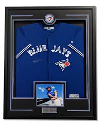 Majestic cool base toronto blue jays vladimir guerrero jr. Vladimir Guerrero Jr Toronto Blue Jays Autographed Signed 36x44 Framed Baseball Jersey