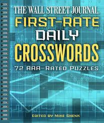 Contest hopeful is a crossword puzzle clue. The Wall Street Journal First Rate Daily Crosswords 72 Aaa Rated Puzzles Volume 6 Wall Street Journal Crosswords Shenk Mike 9781454929550 Amazon Com Books