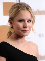 Kristen Bell Gold Dangle Earrings