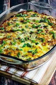 Pork Lover S Keto Breakfast Casserole Video Kalyn S Kitchen Recipe Breakfast Casserole Breakfast Recipes Lunch Recipes