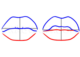 How to draw kiss lips? How To Draw Lips Step By Step Drawing Guide By Dawn Dragoart Com