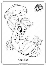 Twilight sparkle coloring page to color, print or download. Free Printable My Little Pony Applejack Coloring Page