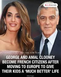Hollywood actor George Clooney has been granted French citizenship, along  with his wife, Amal, and their twins—months after revealing that the family  had relocated to Europe in a bid to give the