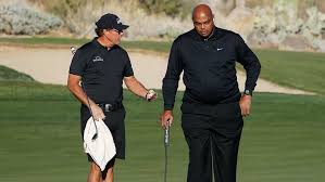 Charles barkley was born on february 20, 1963 in leeds, alabama, usa as charles wade barkley. The Match 3 Results Highlights Phil Mickelson Charles Barkley Easily Defeat Stephen Curry Peyton Manning Cbssports Com