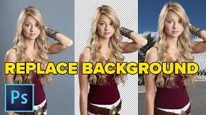 Create transparent background instantly and turn your. How To Change The Background In Photoshop Quick Easy Tutorial Photoshopcafe