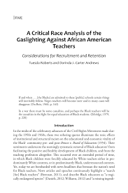 Definition of gaslighting in the definitions.net dictionary. Pdf A Critical Race Analysis Of The Gaslighting Against African American Teachers Considerations For Recruitment And Retention