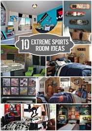 Maybe you would like to learn more about one of these? Extreme Sports Bedroom Ideas Design Dazzle Sport Bedroom Cool Boys Room Sports Themed Room