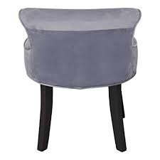 About 2% of these are living room chairs, 1% are dining chairs, and 0% are barber chairs. Qivange Velvet Vanity Dressing Table Stool Low Back Makeup Vanity Stool Chair Bedroom Chair Stool Wood Legs Grey 51 Buy Online In El Salvador At Desertcart Productid 174454592