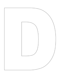 Stick it to the cardboard paper. D Is For Duck Letter D Craft Our Kid Things