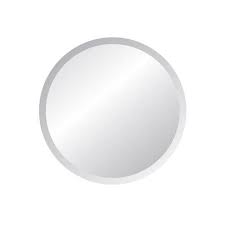 The circle mirrors are a combination of 2 inch, 3 inch, and 6 inch at the center. Spancraft Regency 30 Inch Round Beveled Edge Mirror 203 30 Bellacor