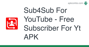 Podrás intercambiar suscripciones para que crezcas rápido y puedas llegar a . Sub4sub For Youtube Free Subscriber For Yt Apk 1 3 0 Android App Download