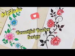 Flowers 2 Beautiful Border Design On Paper 2020 Beautiful Project Design File Decoration Page Border Youtub Page Borders Design Border Design Page Decoration See more ideas about border design, flower border, design. flowers 2 beautiful border design on