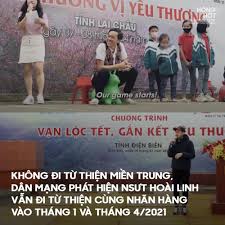 Hoài linh là một trong những nghệ sĩ đứng ra kêu gọi mạnh thường quân quyên góp để ủng hộ đồng bào miền trung trong đợt lũ hồi cuối năm 2020. 3efj0y Hwd1oym