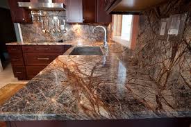 Pin On Rainforest Brown Granite Countertop Installation In Englewood Nj