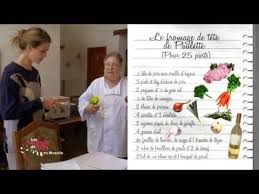 Recette Fromage De Tete Les Carnets De Julie Youtube Les Carnets De Julie Fromage De Tete Recette De Julie
