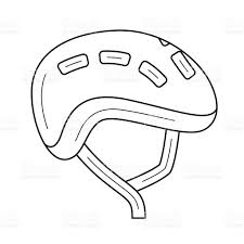 Bike Helmet Clipart Black And White Bike Helmet Coloring Pages Bike Helmet Coloring Pages Bicycle Helmet