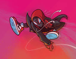 4k wallpapers of miles morales for free download. Spiderman Miles Morales Illustration Wallpaper