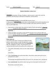 The amount of time an electrical device is used. Science Carbon Cycle Gizmo Docx Name Ethan Fernandez Date Carbon Cycle Photosynthesis Carbon Sink