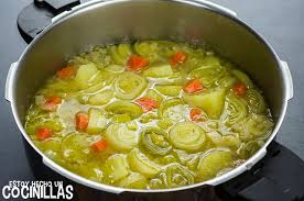 Resultado de imagen de porrusalda de puerros