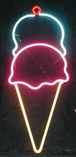Ice Cream Neon Rental Neon Neon Signs Custom Neon Signs