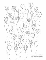 39+ balloon coloring pages for printing and coloring. Party Balloon Coloring Pages Print Color Fun