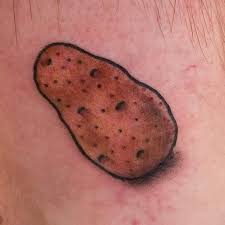 Tattoo Uploaded By Stacie Mayer Simple Traditional Potato Tattoo By Jason Grevas Traditional Potato Vegetable Starch Jasongrevas 158094 Tattoodo