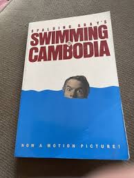 Spaulding Gray signed Swimming To Cambodia book RARE!! | eBay