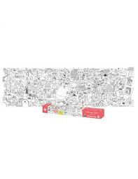 Coloriage Geant Les Schmouks Moulin Roty