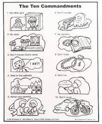 10 commandments coloring pages catholic. Pin On Bible Teaching